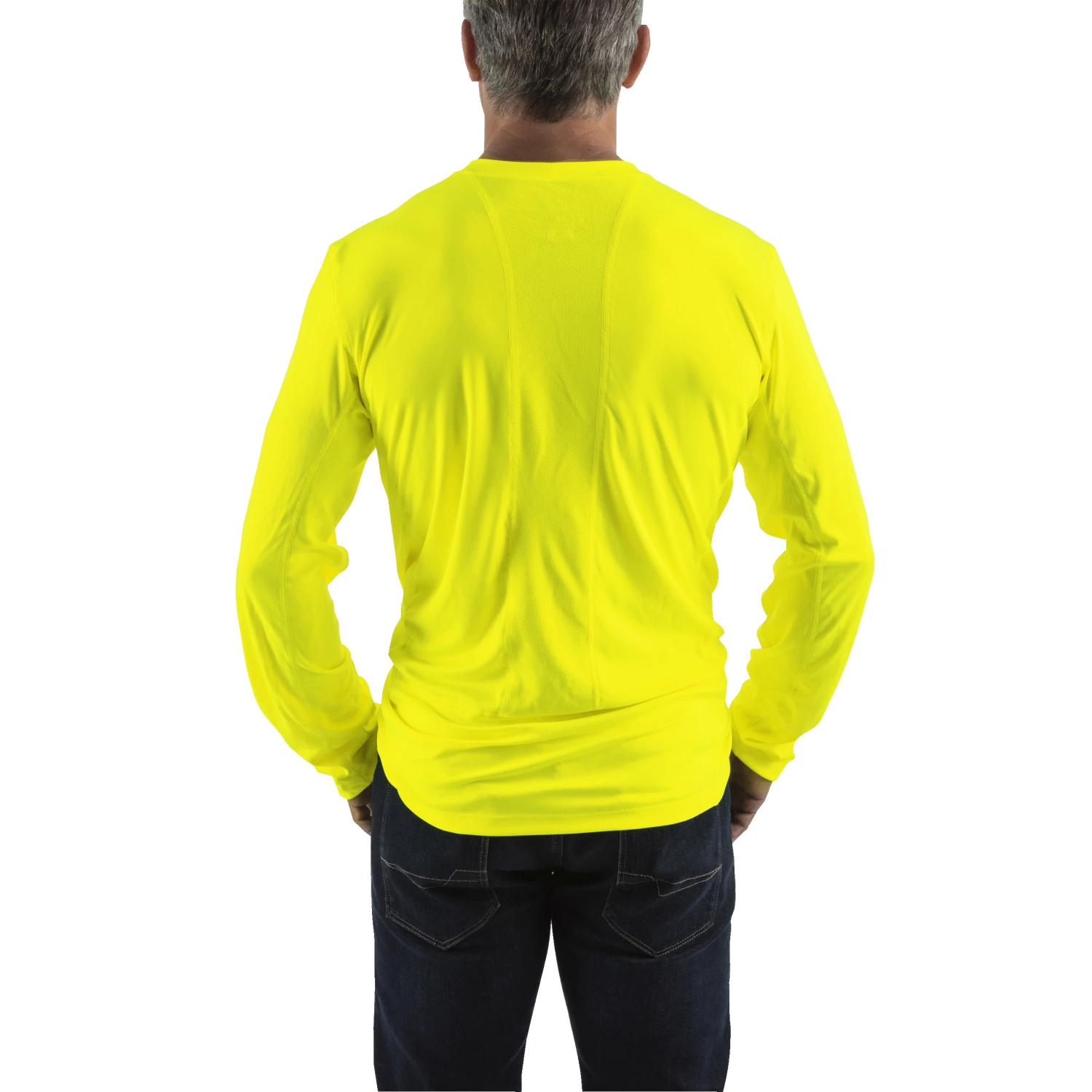Milwaukee WORKSKIN performance shirt met lange mouwen voor warm weer - geel - XL-image