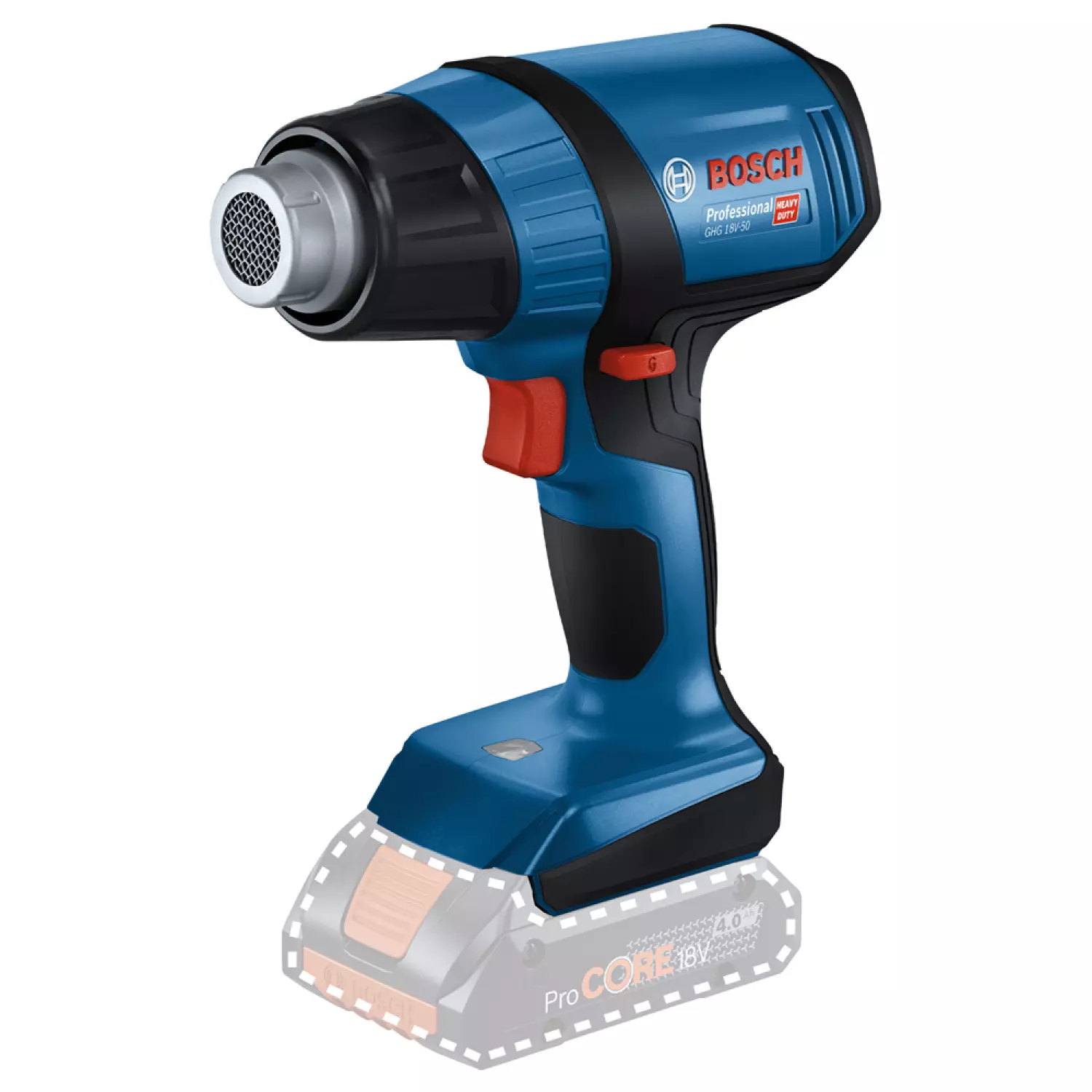 Bosch GHG 18V-50 18V Li-ion Accu heteluchtpistool body in L-boxx-image