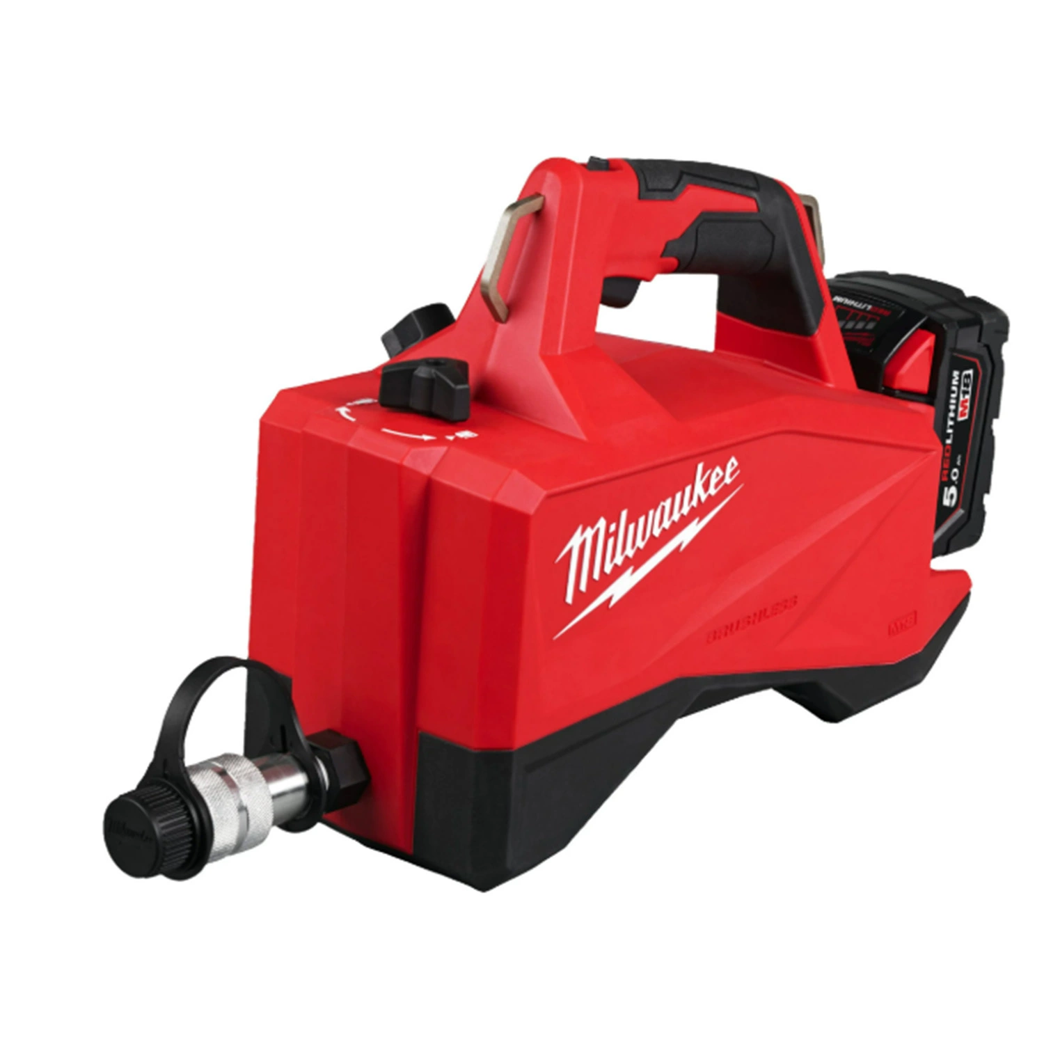 Milwaukee M18 HMP700-501 18V Li-ion accu Hydraulische mini pomp set (1x 5.0Ah accu) - 700 bar-image