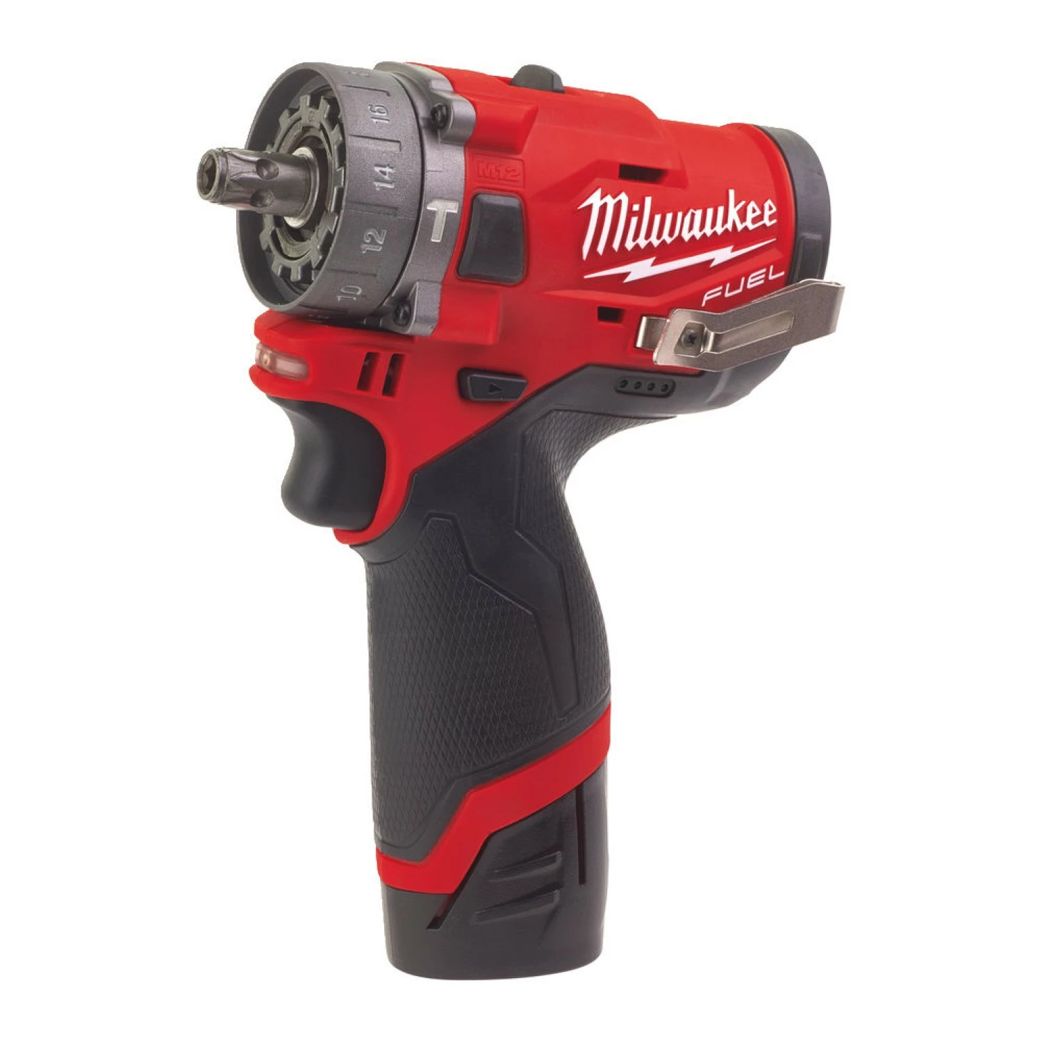 Milwaukee M12 FPDX-202X 12V Li-Ion accu Boor-/schroefmachine set (2x 2.0Ah accu) in HD-Box - koolborstelloos-image