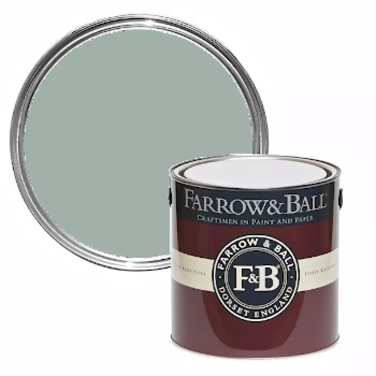 Farrow & Ball Exterior Eggshell Pond Green No. G7 - 750ml-image