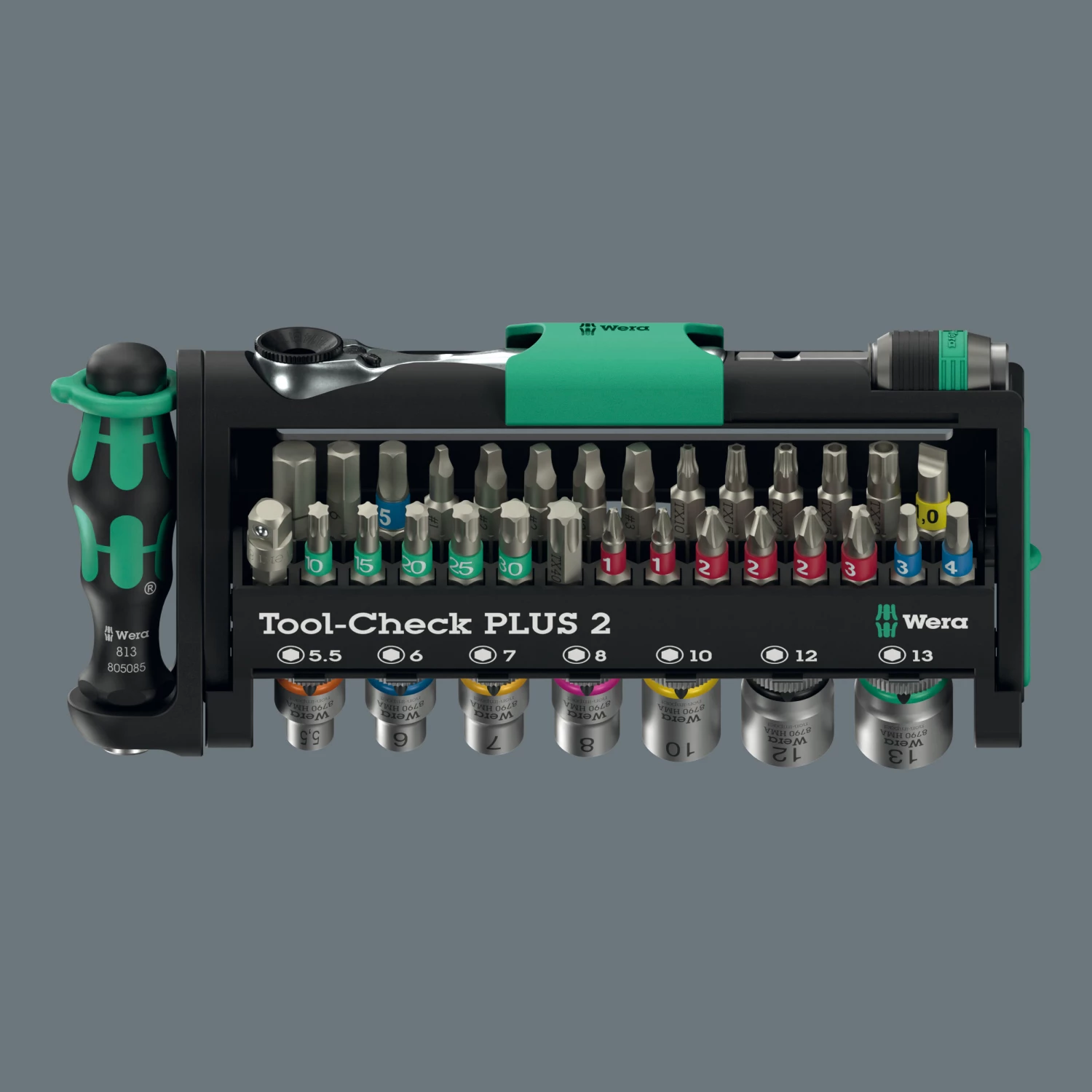 Wera 05049056001 Tool-Check PLUS 2 Jeu d'outils dans Tool-Check - 39 pièces-image