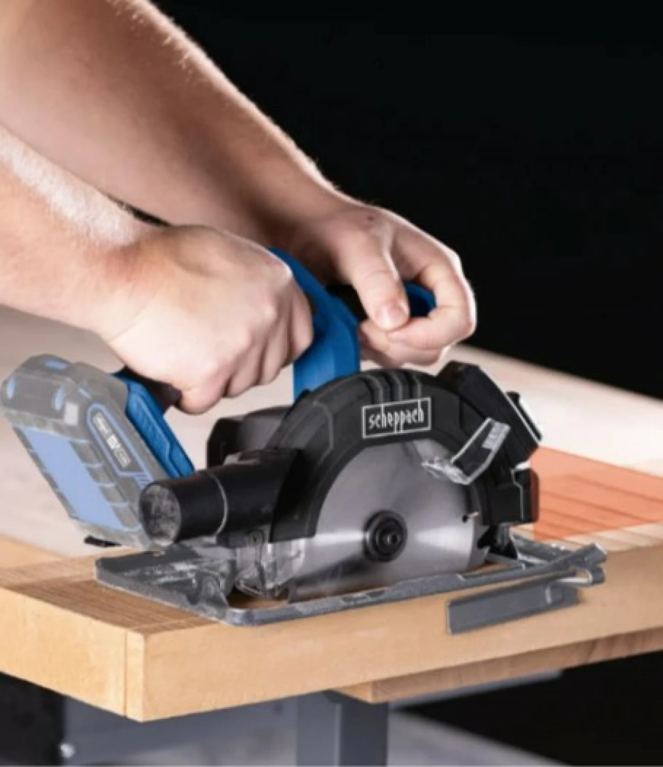 Scheppach Scie circulaire sans fil 20 V C-HCS165-X-image