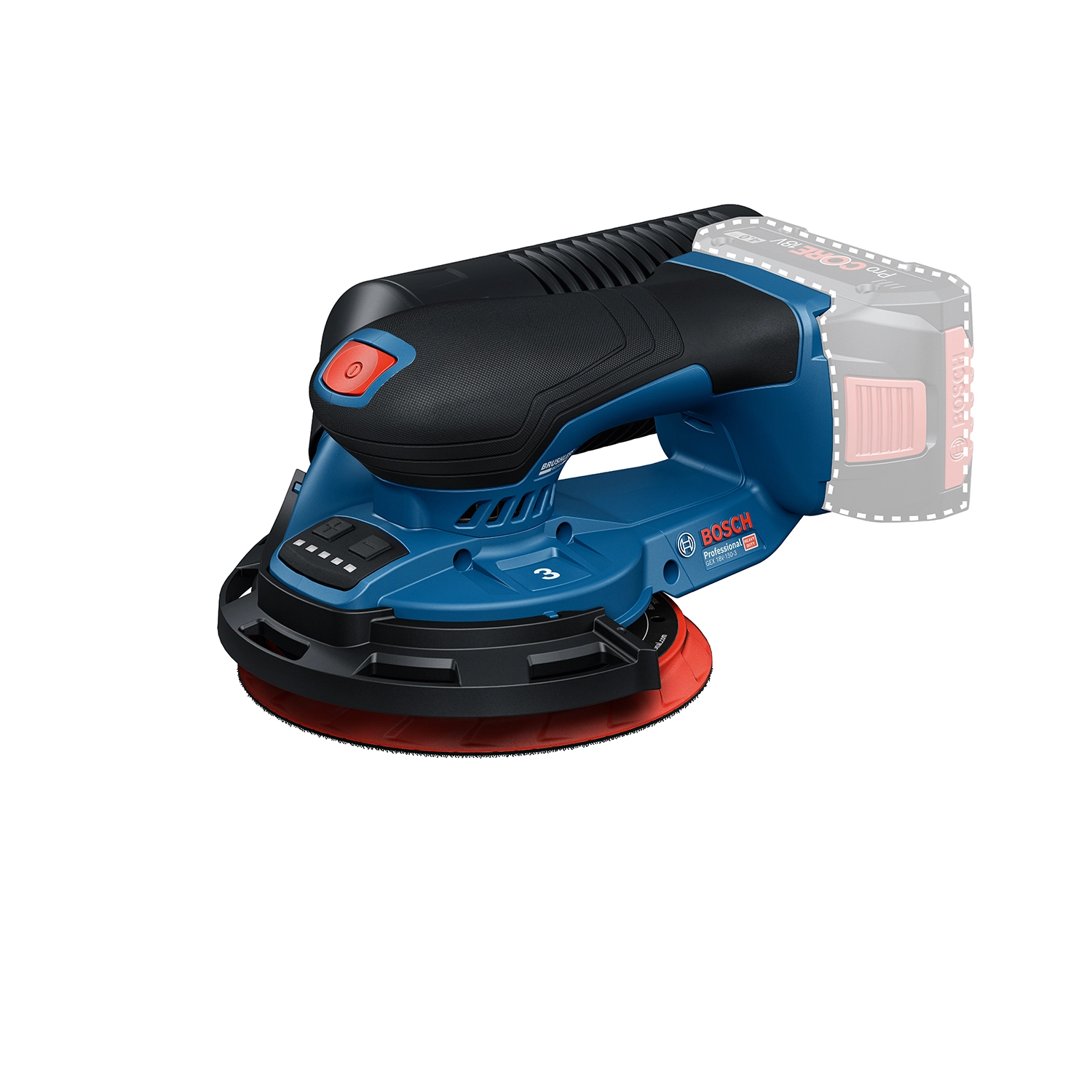 Bosch GEX 18V-150-3 18V accu excenterschuurmachine body-image