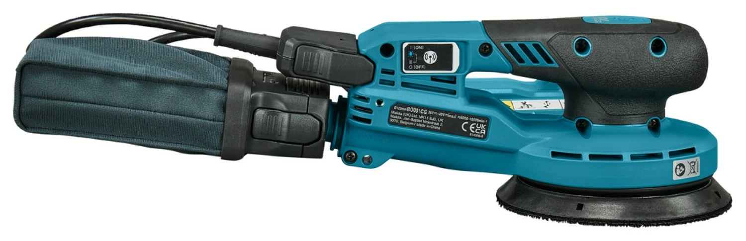 Makita BO001CGZJNL XGT 40V Li-ion accu Exentrische schuurmachine in Mbox - 125mm-image