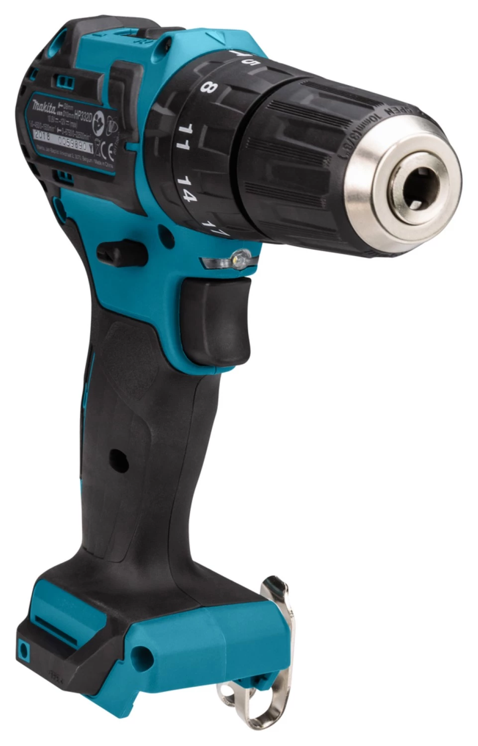 Makita HP332DZ - Perceuse visseuse à percussion sans fil Li-Ion 10,8V (machine seule) - moteur brushless-image
