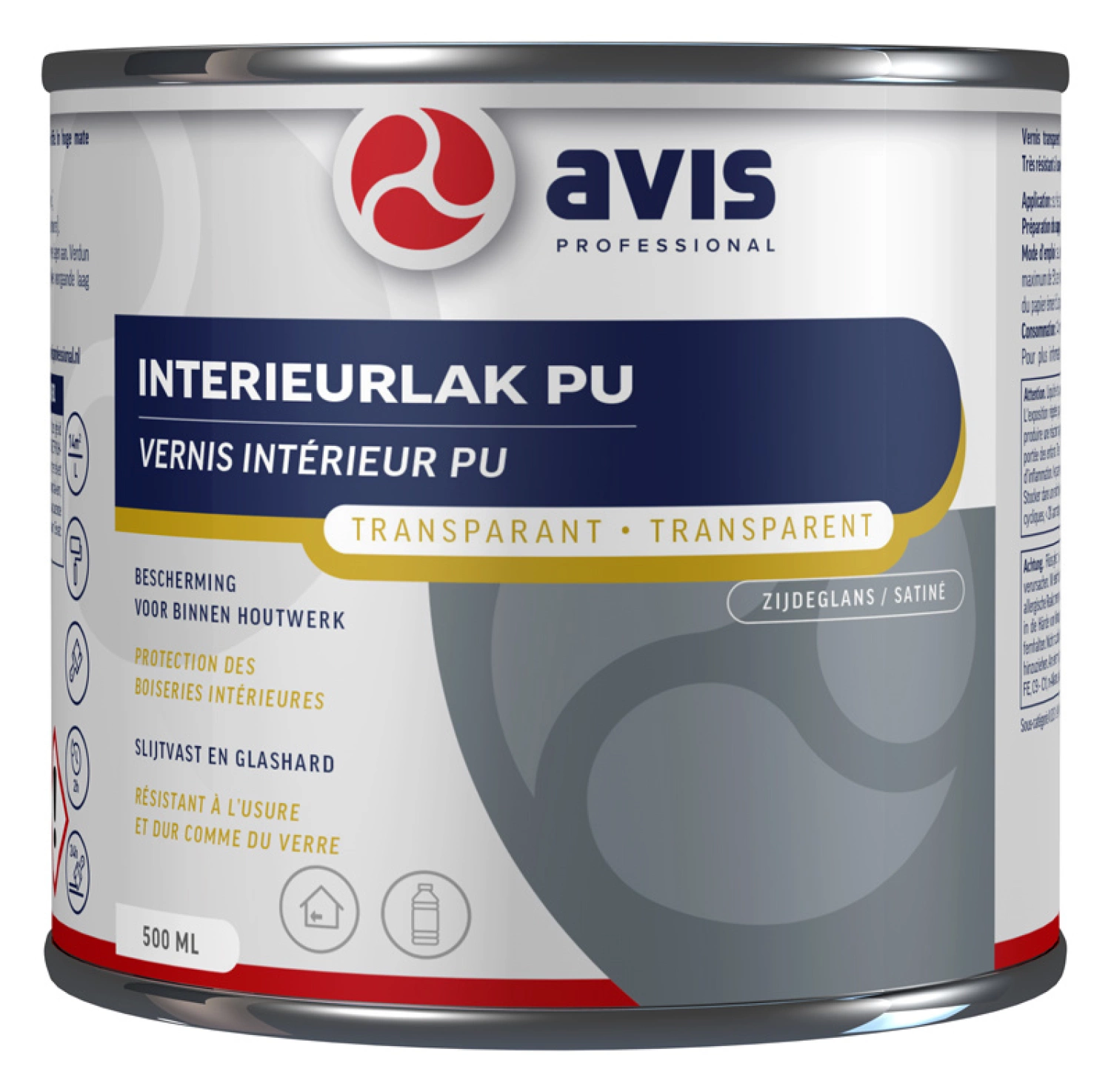 Avis Interieurlak Pu Zijdeglans - 250 Ml-image