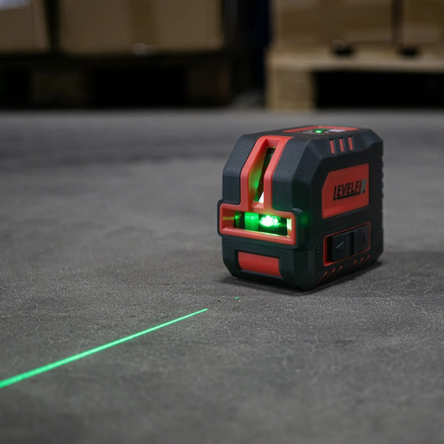 Levelfix CL120G Laser en croix Set incl. trépied dans sac - vert - 40m - 2 lignes - IP54-image