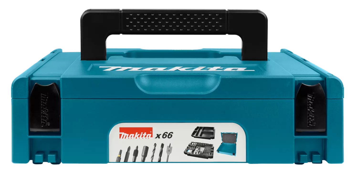 Makita B-43044 - Coffret ensemble accessoires 66 pièces en coffret MAKPAC-image