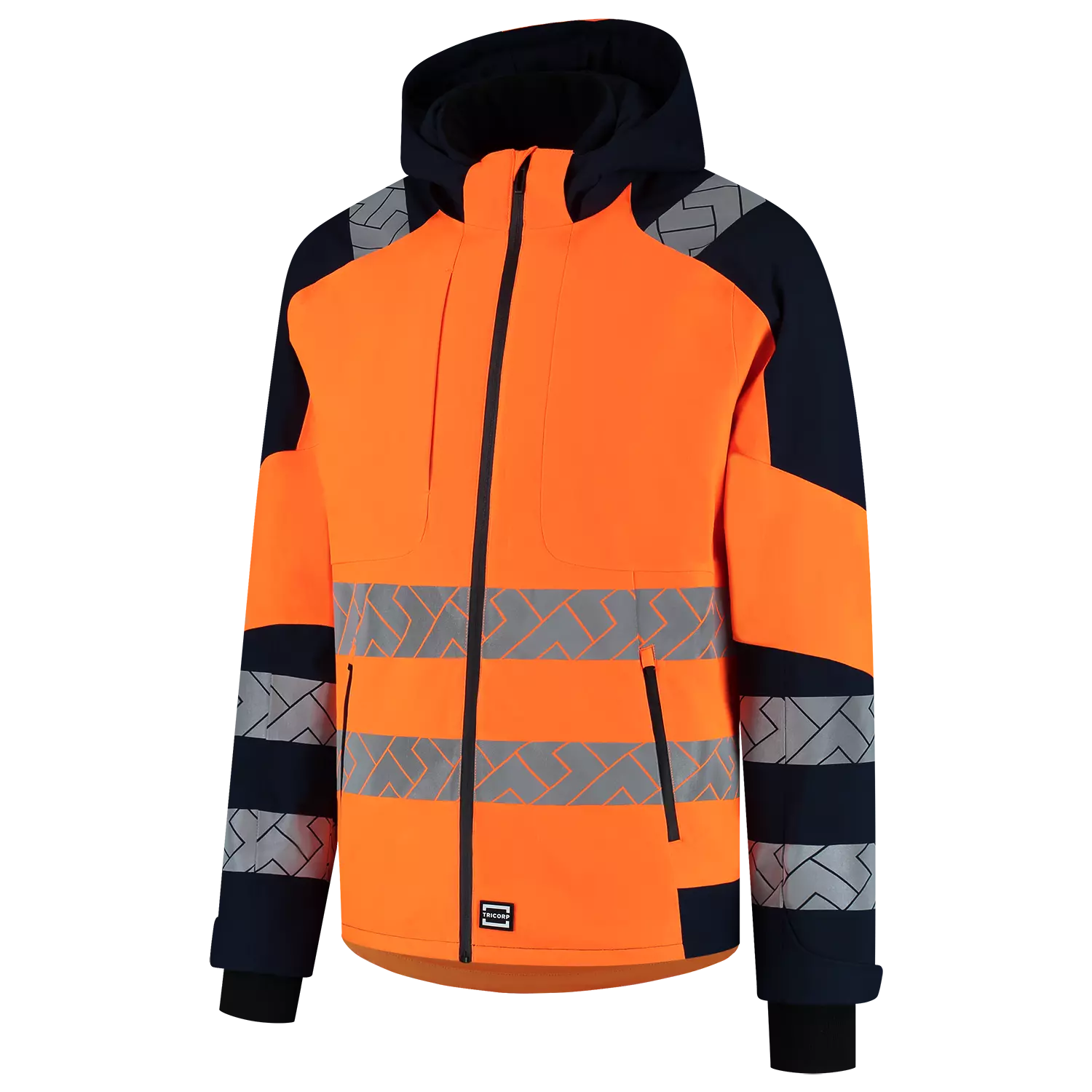Tricorp 406107 Winterjas Ripstop High Vis Redefined - FluororangeInk - L-image