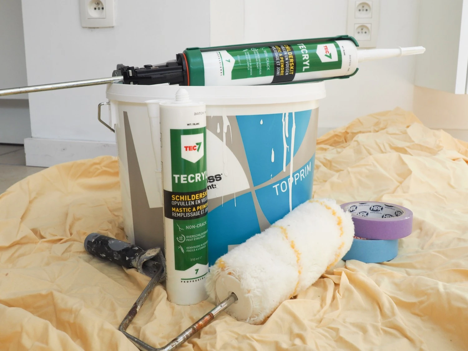 TEC7 528100000 - Tecryl blanc - cartouche 310 ml