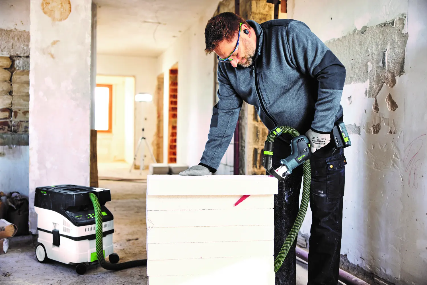 Festool 578691 ERSC 18 EB-Basic Li-ion accu reciprozaag in systainer
