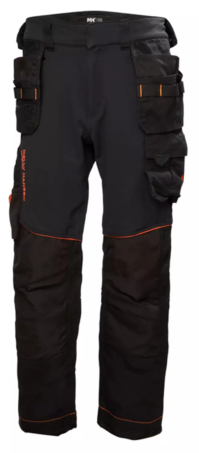 Helly Hansen 77441 Chelsea Evolution Werkbroek - Zwart/oranje - C50-image