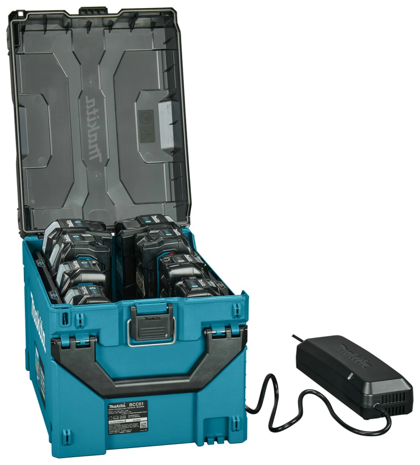 Makita BC001 XGT Oplaadbox voor max 8 accu's (t/m BL4080F)-image