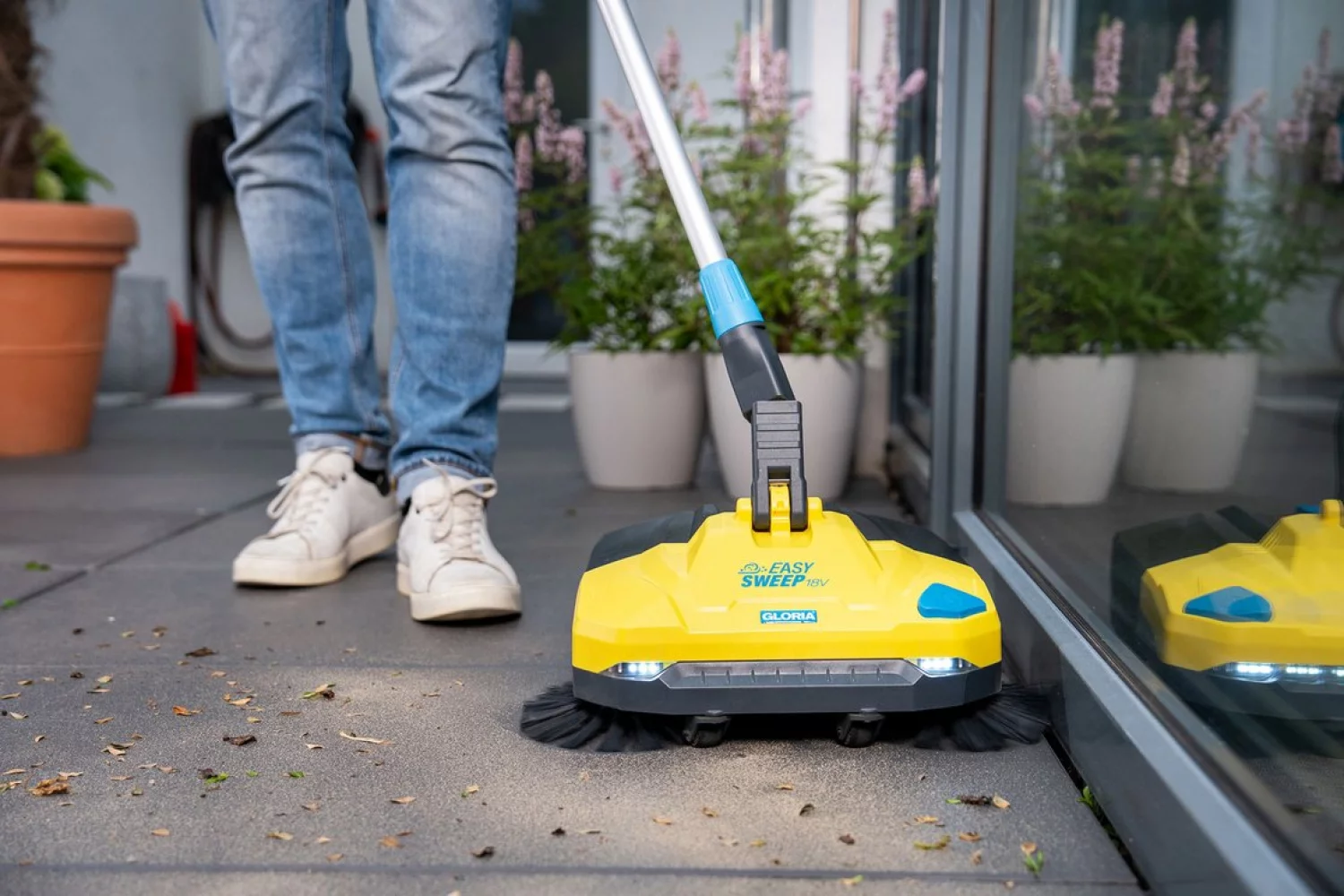 Gloria EasySweep 18V accu veegmachine set (1x 2,5Ah)-image