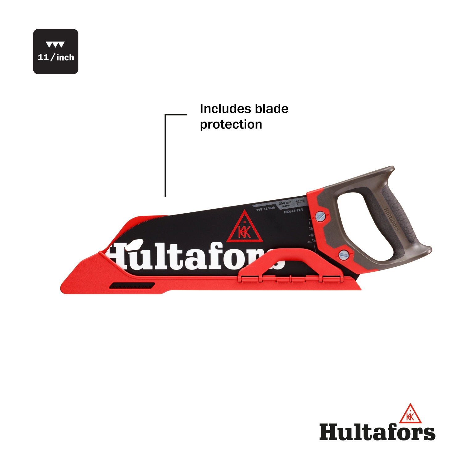 Hultafors HBX-14-11-V Scie à placage - 11TPI - 350 mm-image