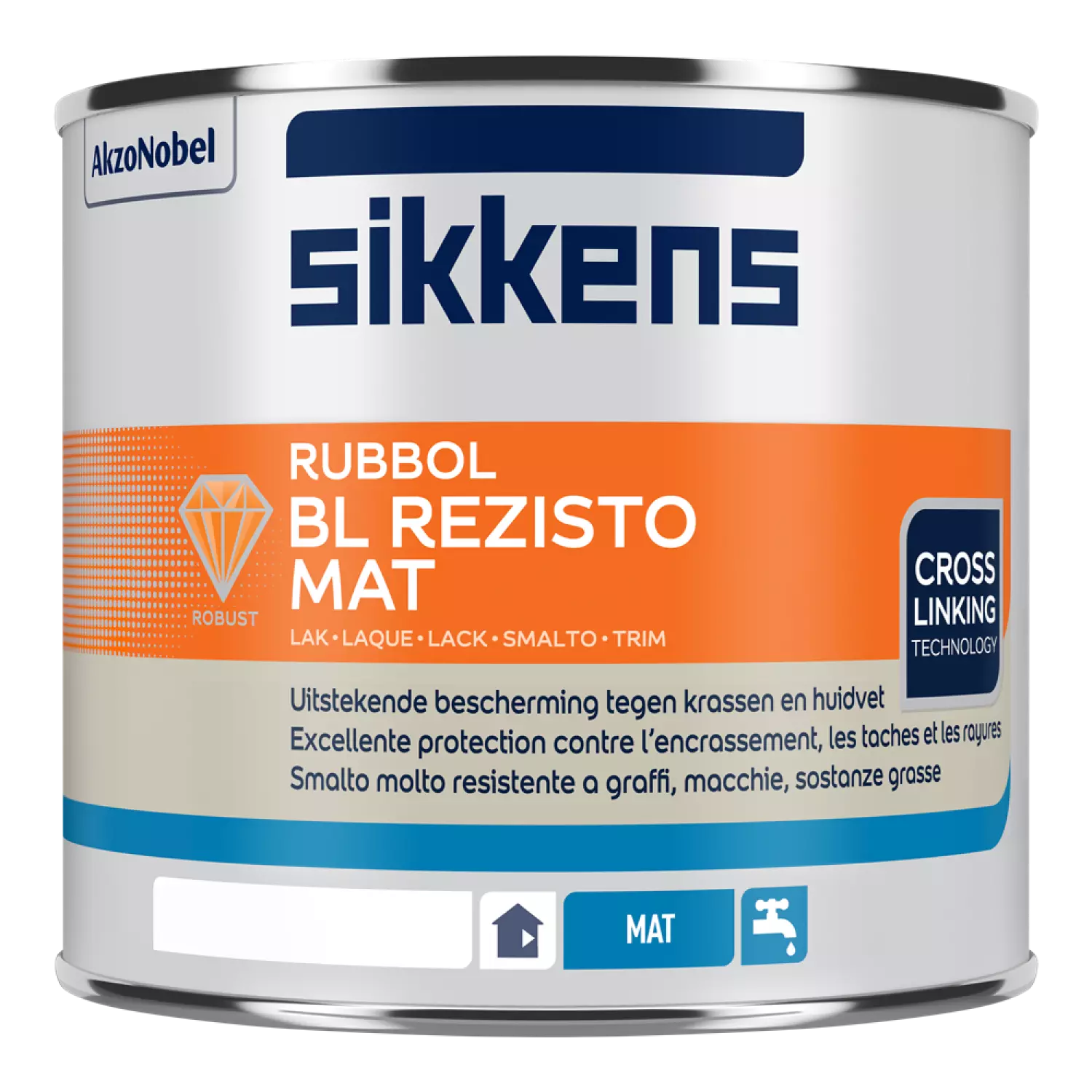 Sikkens Rubbol BL Rezisto mat - op kleur gemengd - 0,5 L-image