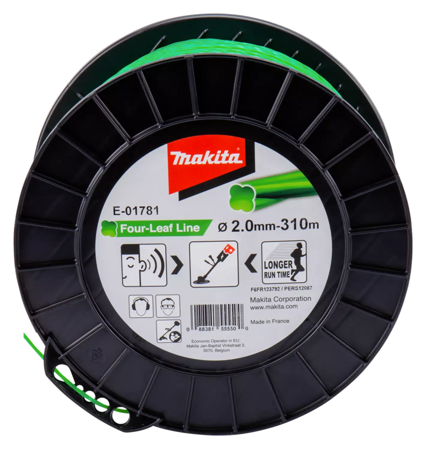 Makita E -01781 Fil de coupe - 2 mm x 310 m-image