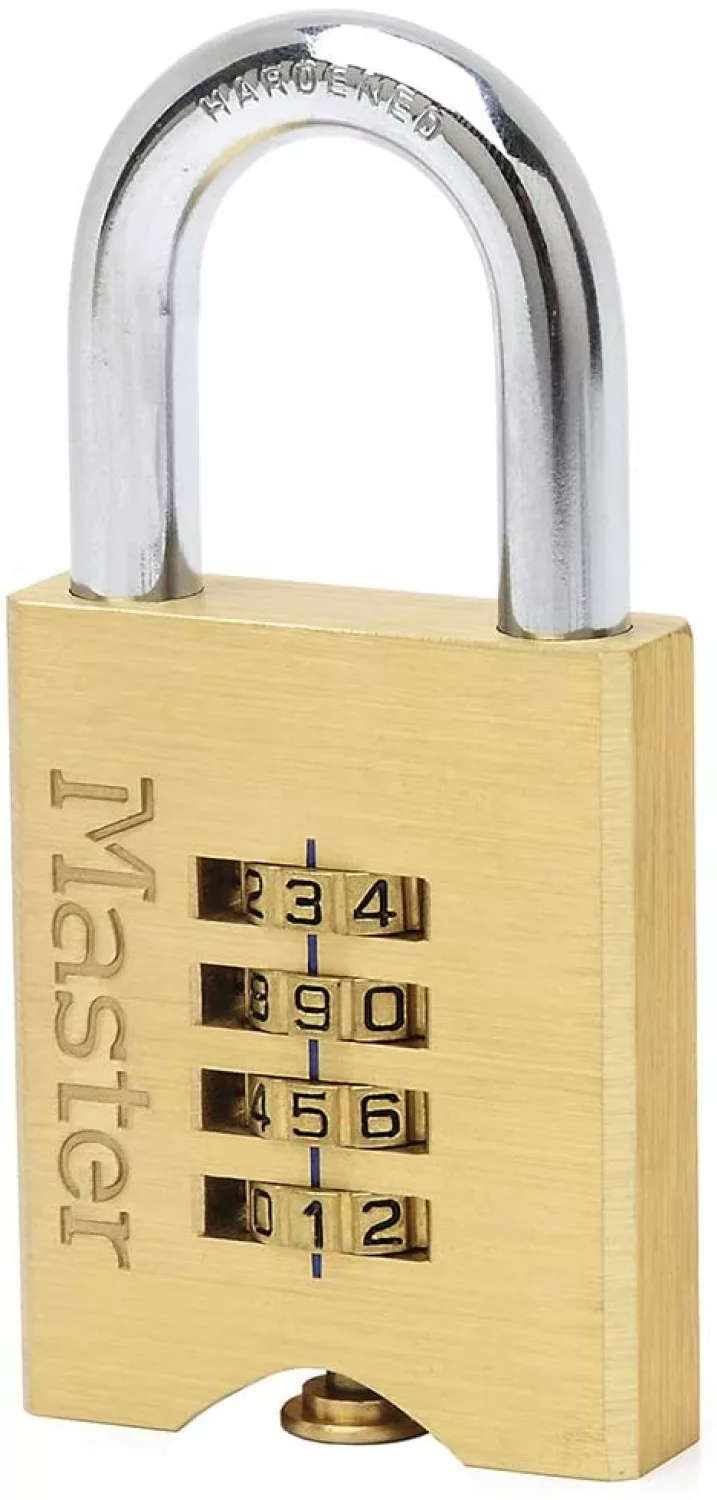Master Lock 651EURD Hangslot - 51 mm breed - massief koper - cijfercode