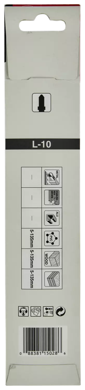 Makita A-86315 HCS Lame de scie sauteuse - 151 mm - Bois/Plastiques (5pcs)-image