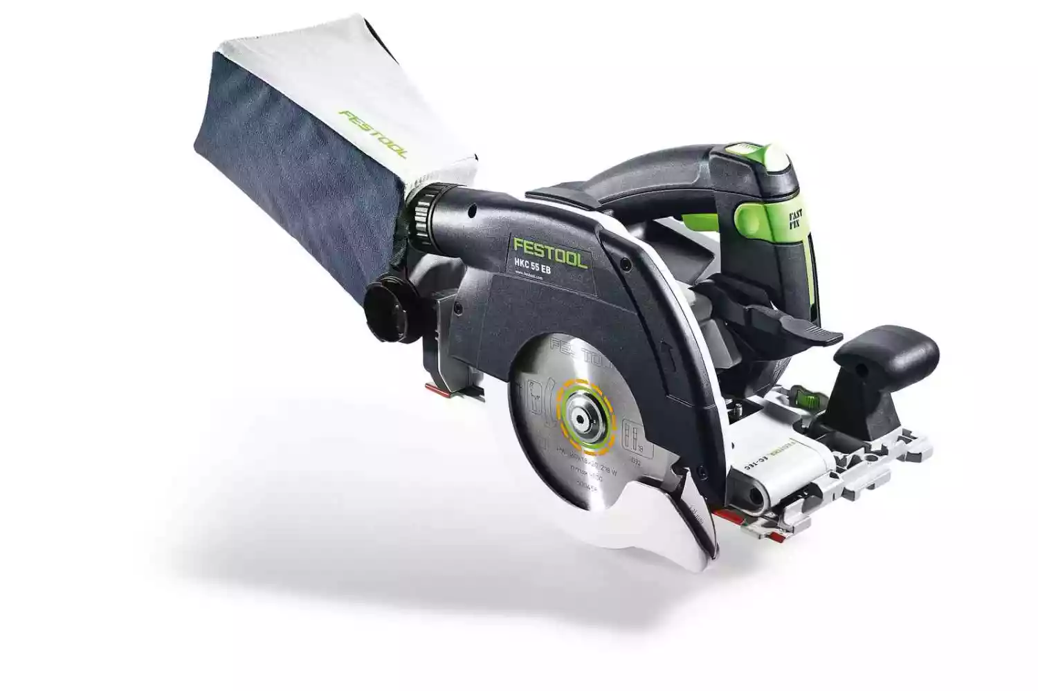 Festool HKC 55 5,0 EBI-Set-FSK 420 18V Li-Ion accu pendelkapzaag set (2x 5,0Ah) in systainer - 160mm-image