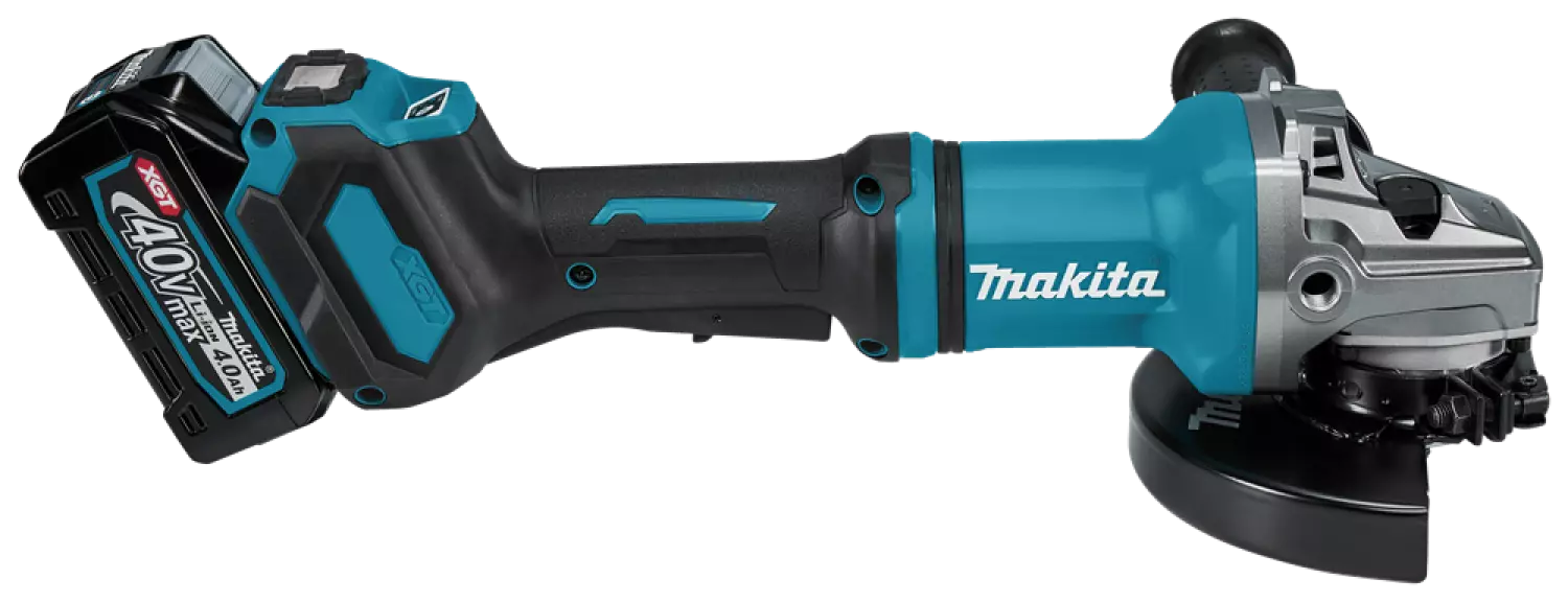 Makita GA037GM203 Meuleuse d'angle sans-fil - XGT 40V max Li-ion - 2 batteries 4,0 ah - Coffret - 180 mm - Brushless-image