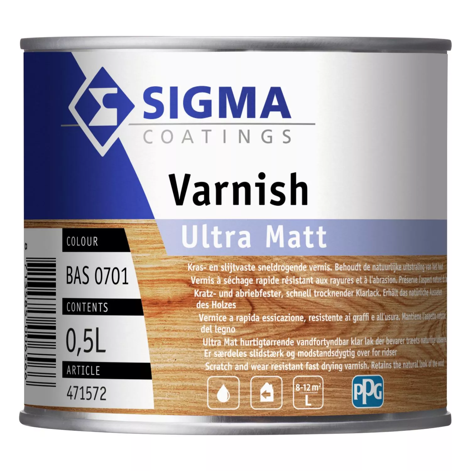 Sigma Varnish Ultra Matt - mélange de couleurs -0.5L-image