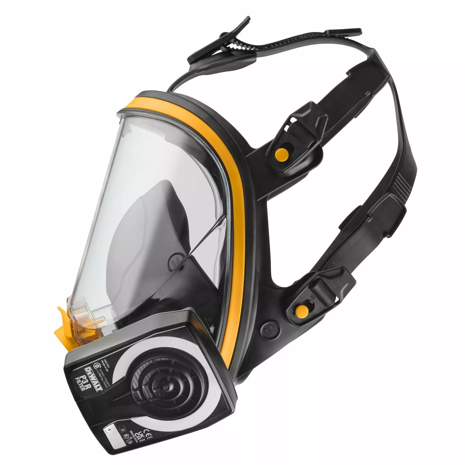 DeWalt DXIR1FFMLP3 Masque complet léger réutilisable avec filtres P3 - Taille L-image