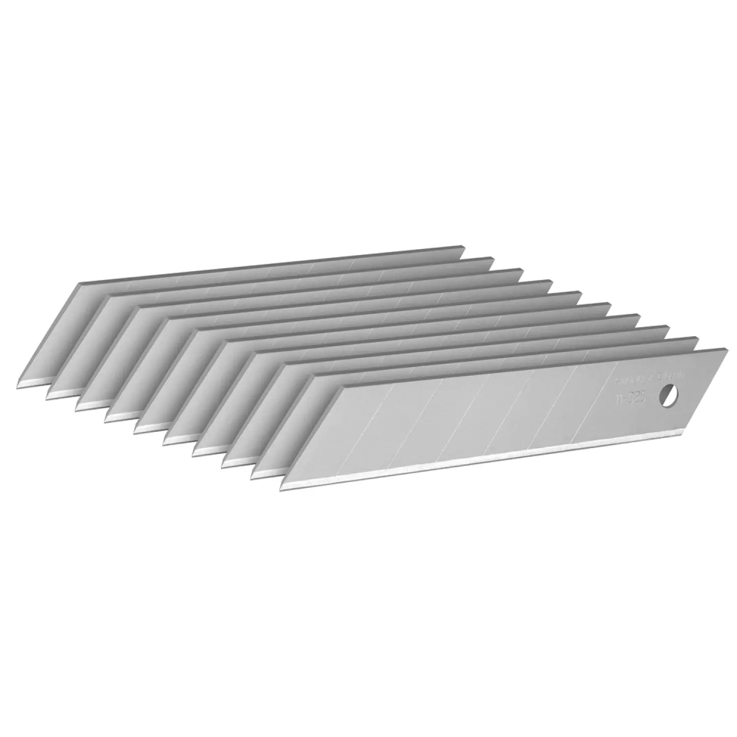 Stanley 0-11-325 Reservemessen voor afbreekmes - 0,7 x 110 x 25mm (10st)-image