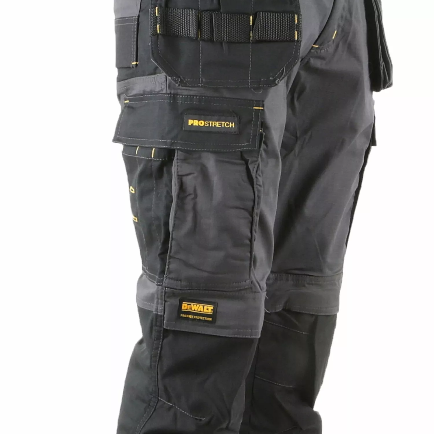 DeWALT FAIR31320 Fairhaven pantalon de travail en tissu extensible L31 - gris/noir - 32-image