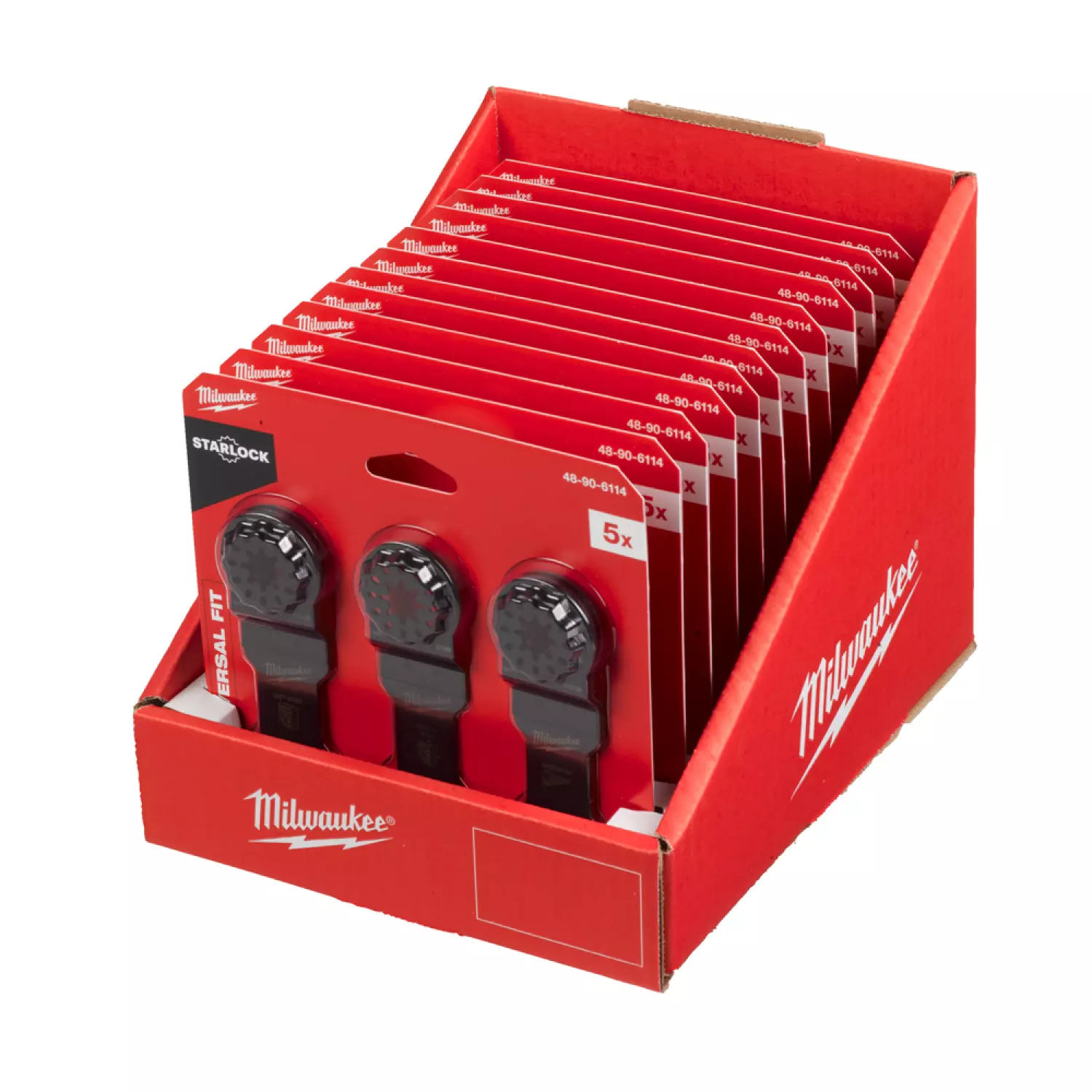 Milwaukee 48906114 Multitool Starlock set de lames pour le bois (5 pièces)-image