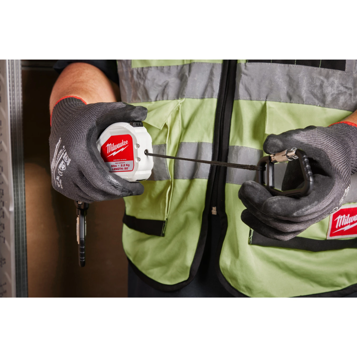 Milwaukee Quick-Connect intrekbare lanyard - 2,2kg-image