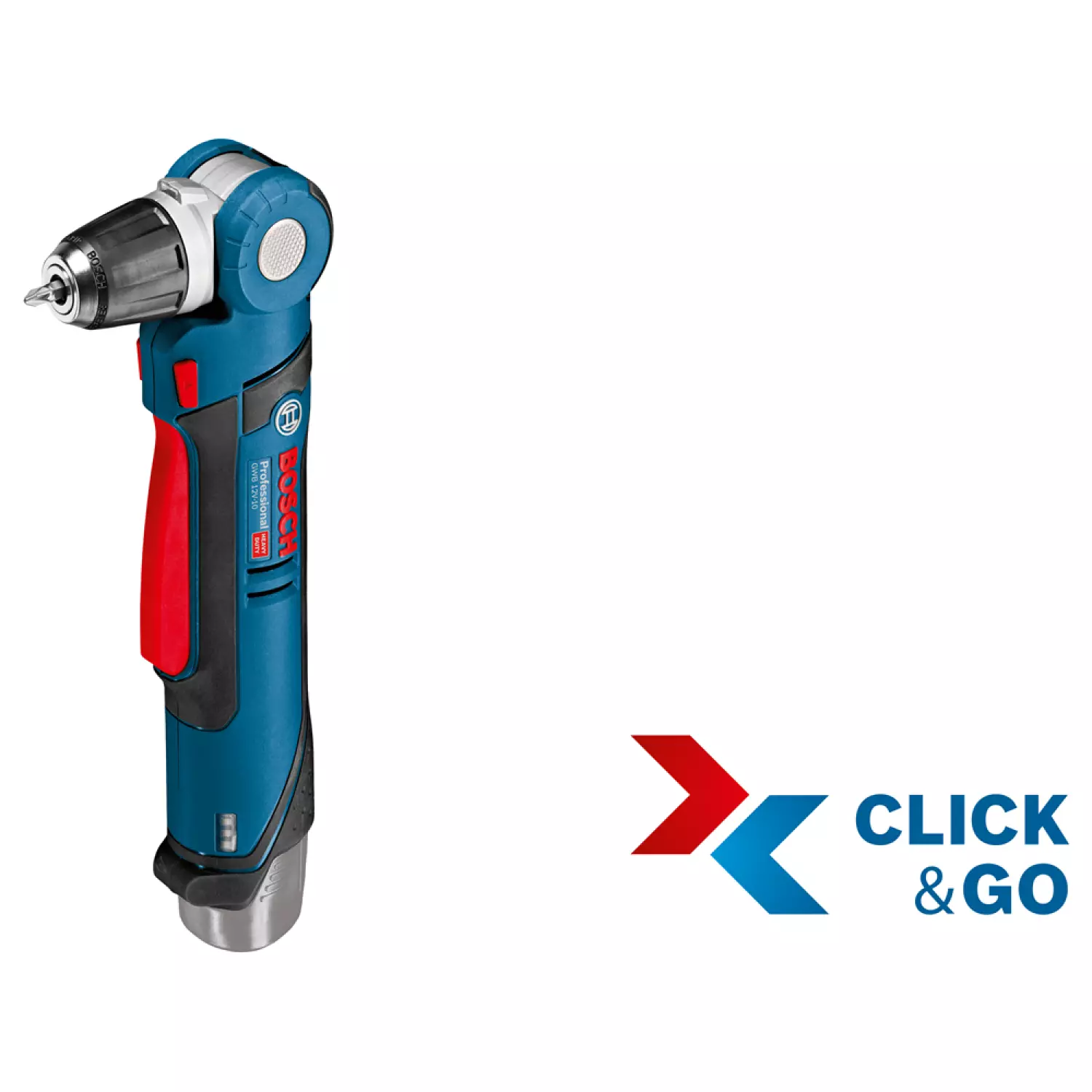 Bosch 0601390909 - Perceuse angulaire sans fil GWB 12V-10 C&G (machine seule)-image