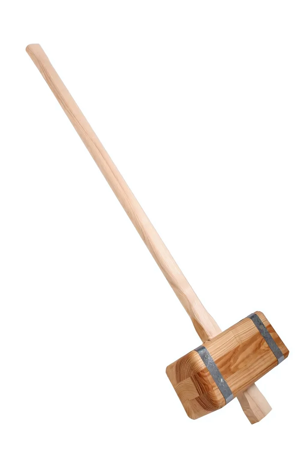 Talen Tools H2 Tuinhamer - Vierkant - Essenhouten steel - 90cm