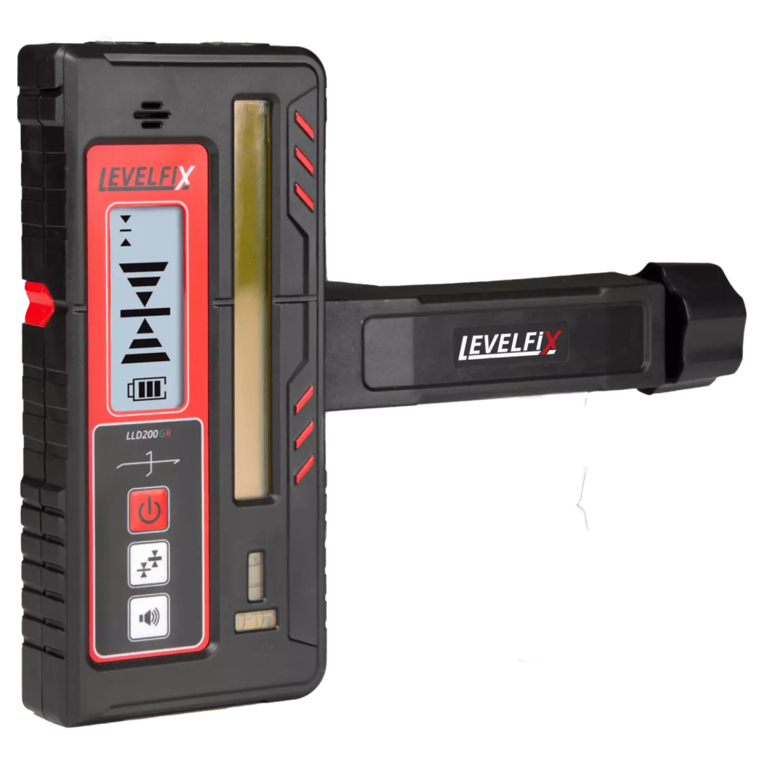 Levelfix LLD200GR Récepteur laser - Rouge/Vert - 80 mm-image