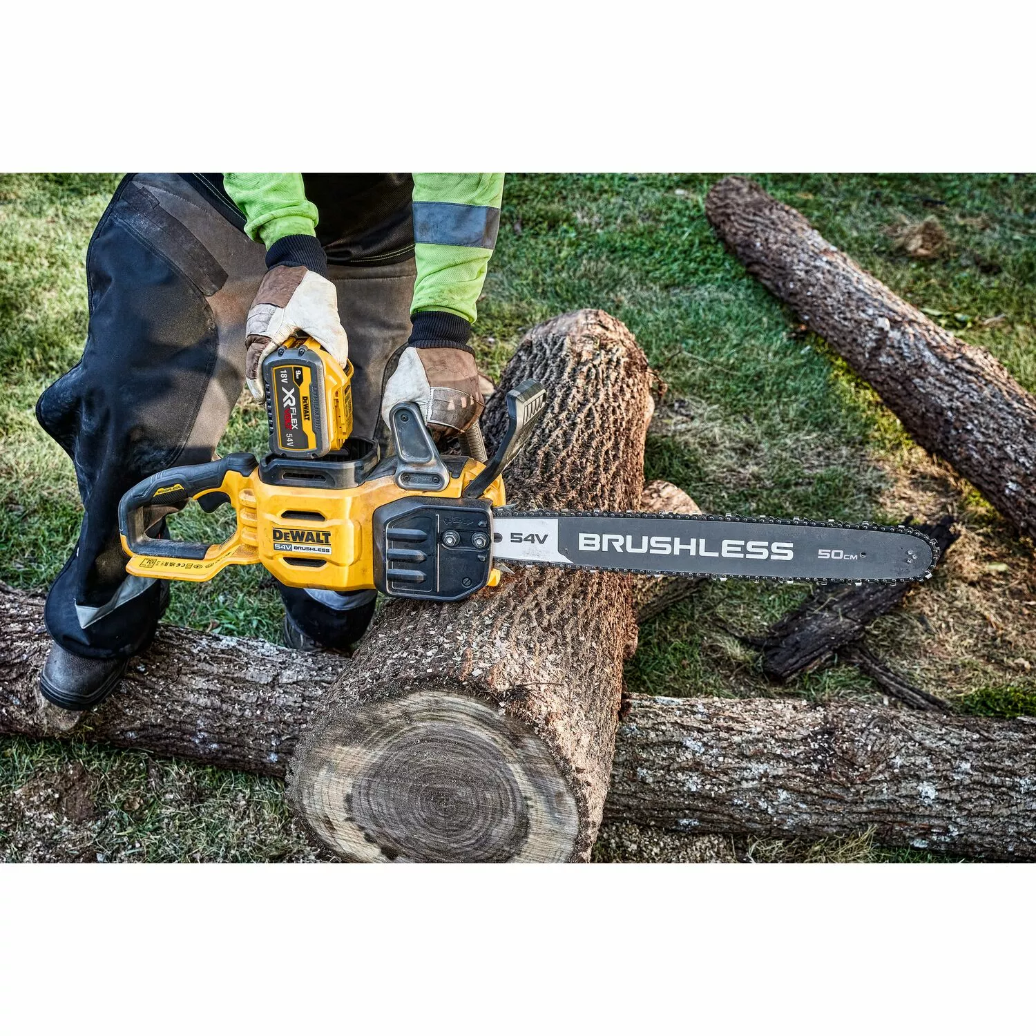 DeWALT DCMCS575N 54V XR FLEXVOLT Tronçonneuse sans fil - Sans balais - 50cm-image