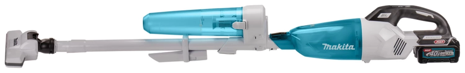 Makita CL001GA224 - Aspirateur balai sans-fil - XGT 40V max Li-ion - Kit (2x 2,0 Ah) - 1200 L/min - Brushless-image