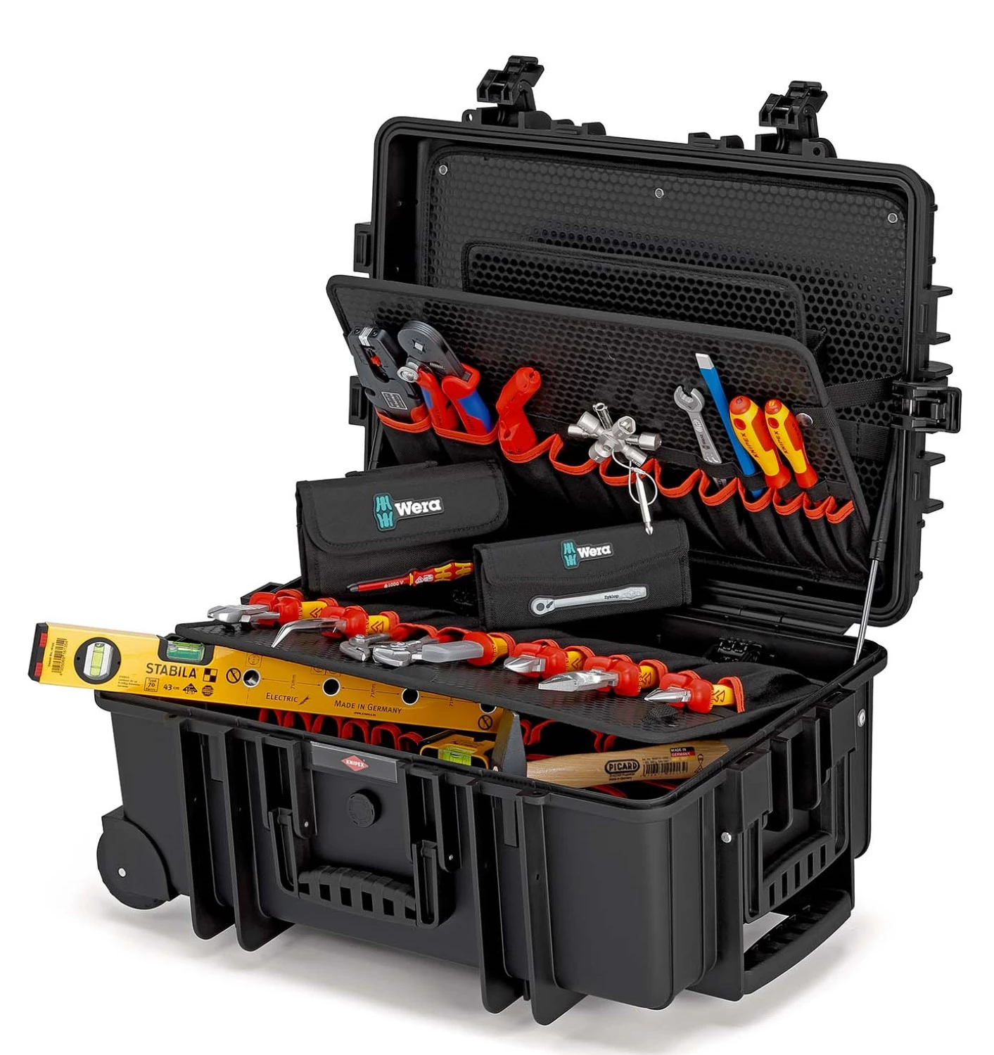 Knipex 00 21 37 Robust45 Set d'outils électriques en mallette - 63 pièces-image
