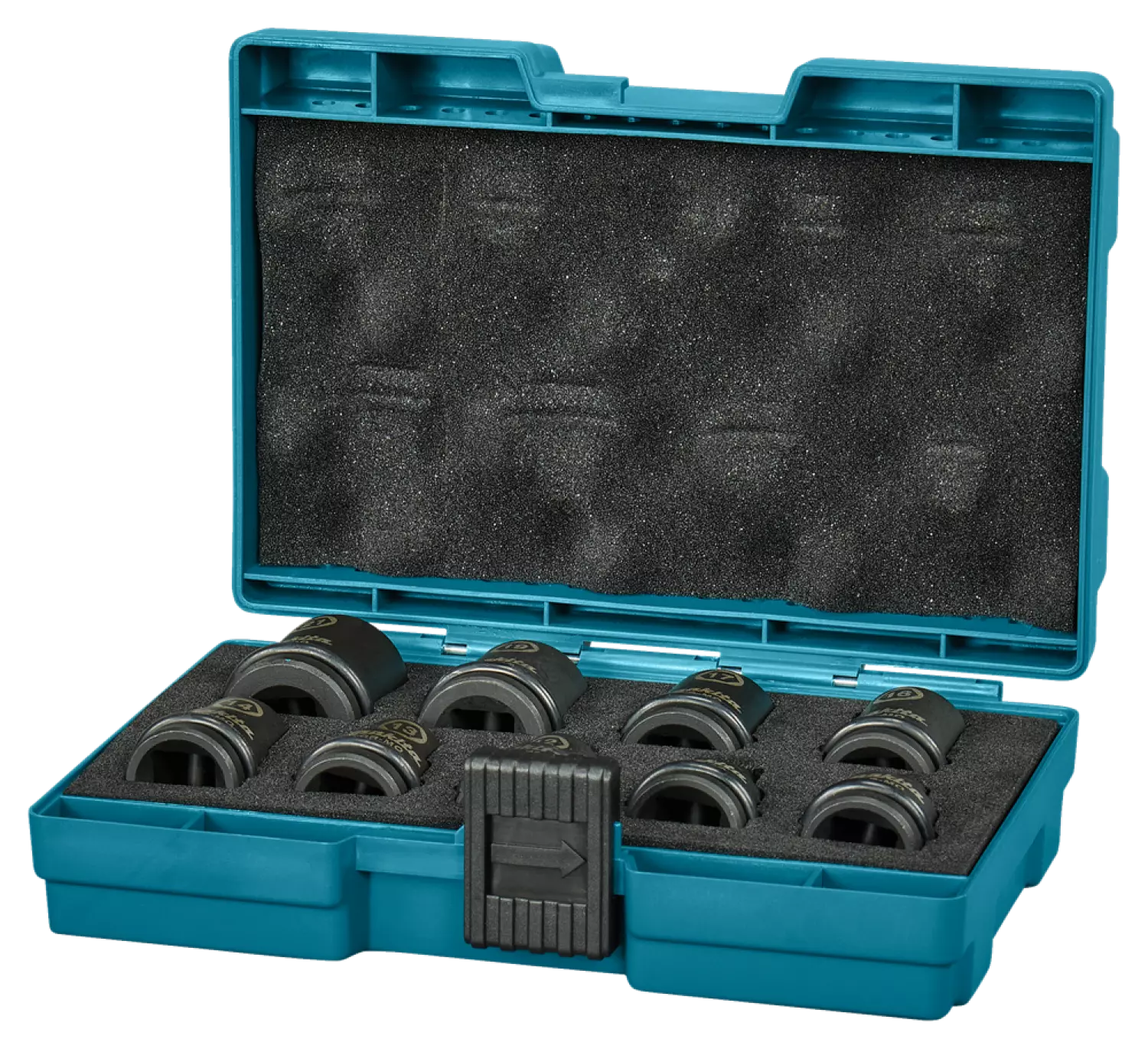 Makita E-16570 Impact Black Krachtdoppenset - 9-delig - 1/2'' VK-image