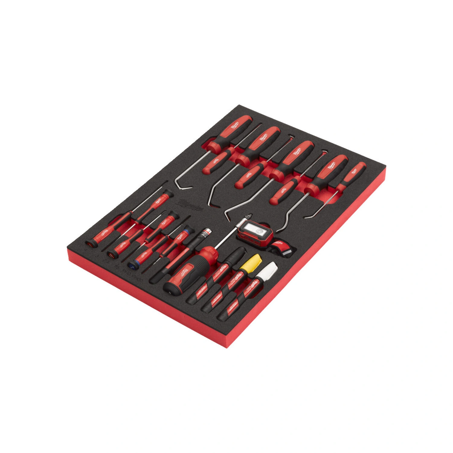 Milwaukee 4932502083 Gereedschapset in foam inlay precisie- en gebruiksgereedschapset - 46-delig