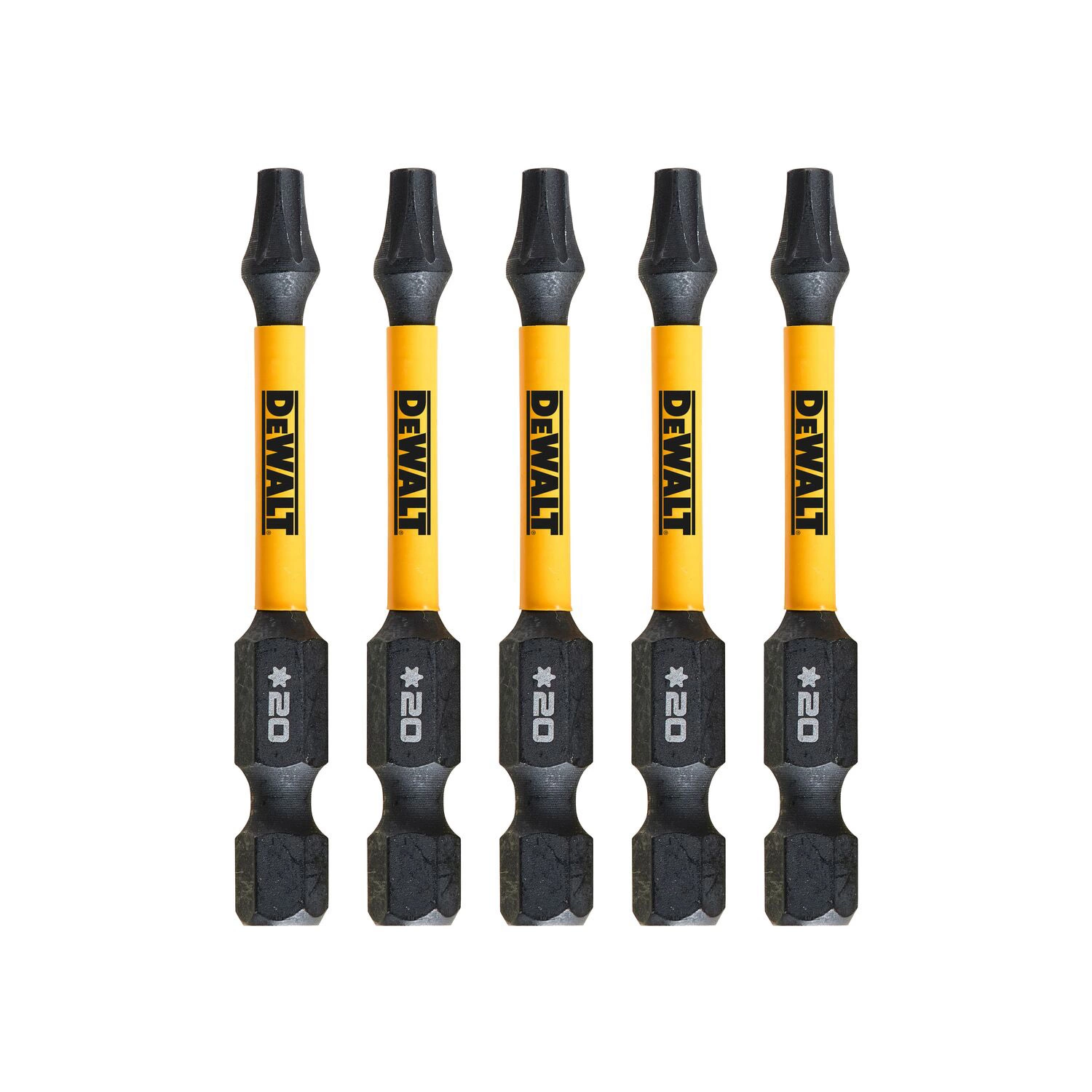 DeWALT DT7395T-QZ Embout de vissage à choc - Torx - T20 x 50 mm (5 pièces)-image