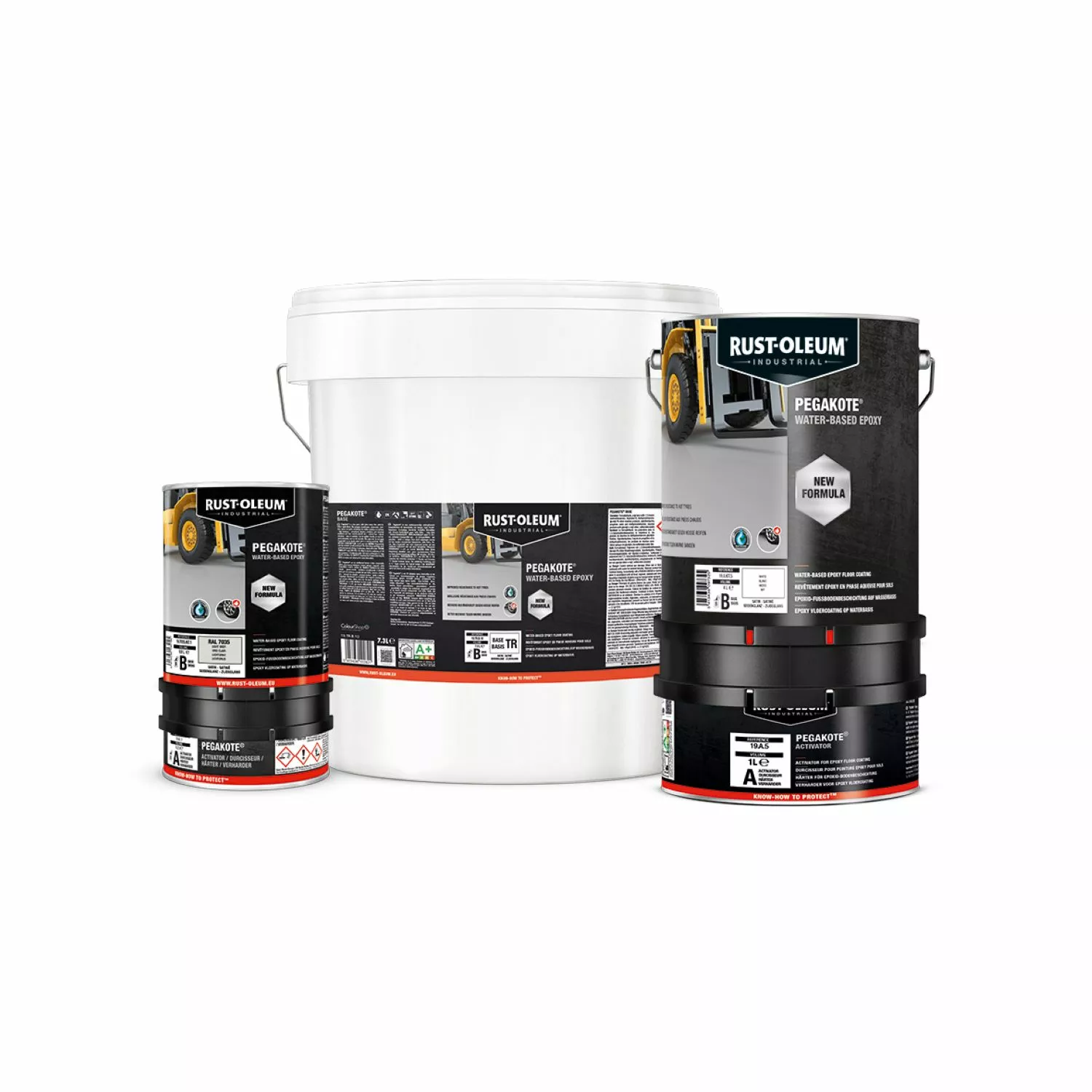 Rust-Oleum Pegakote - op kleur gemengd 10L (Incl. Activator)-image