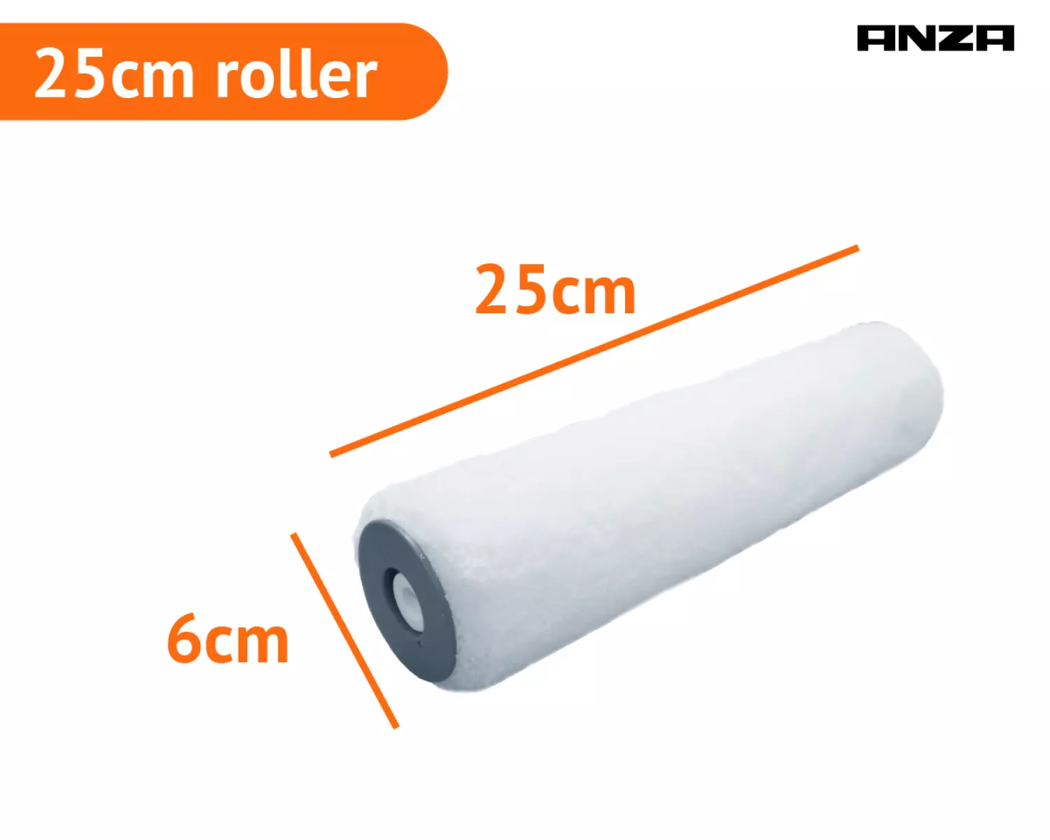 Anza PRO Maxi Antex Platinum rouleau pour peinture murale - 25 cm-image