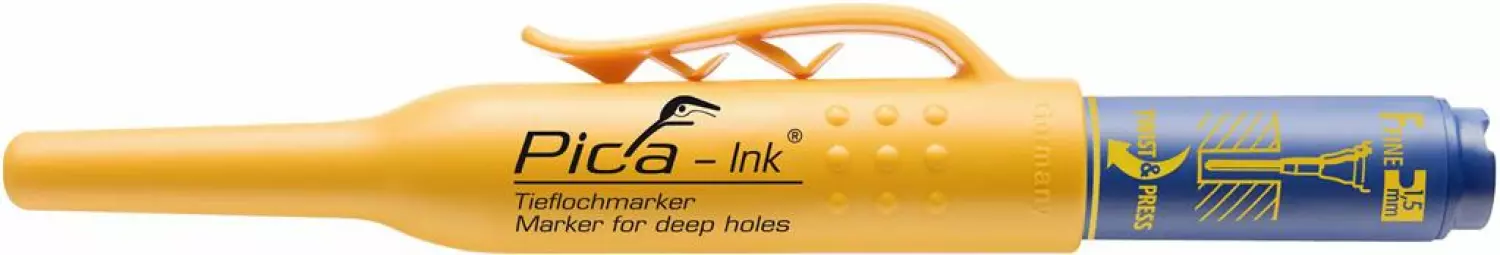 Pica 150/41 Ink - Marqueur pour trous profonds - bleu-image