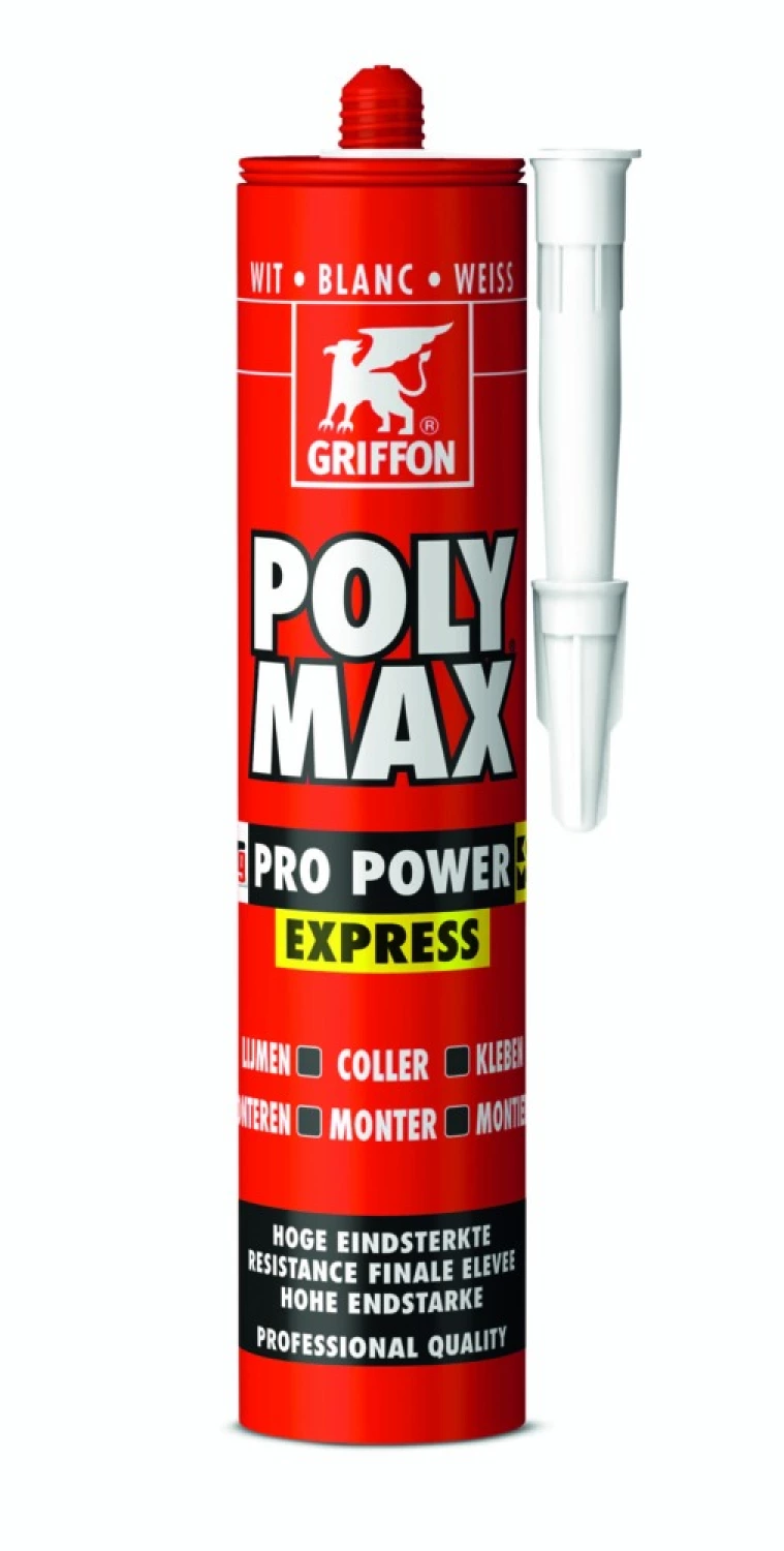 Griffon Poly Max Pro Power Express Montagelijm - Koker - 435gr-image