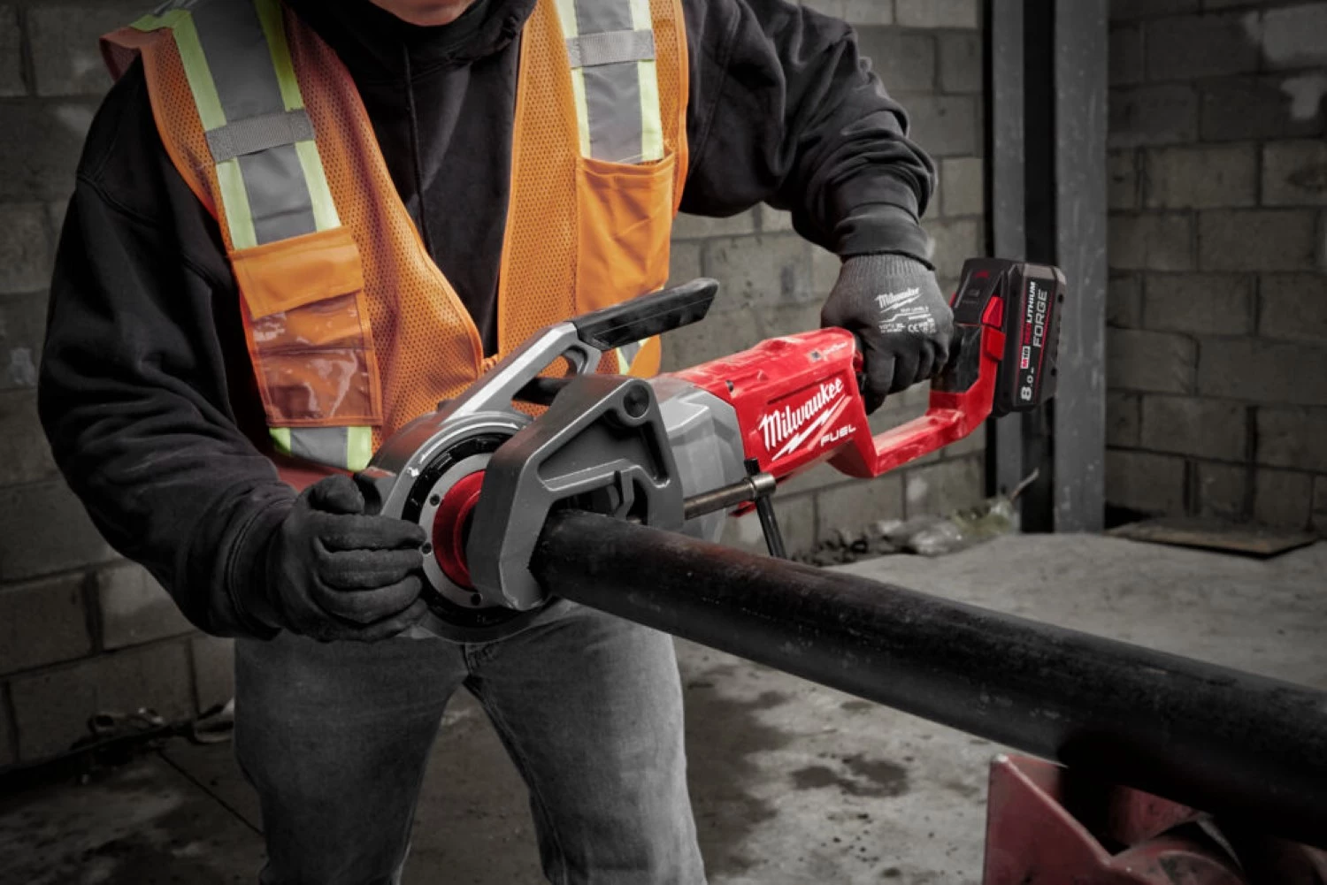 Milwaukee M18 FPT114-0C 18 V Li-ion batterie coupe-fil corps dans un coffret - 1/8 » à 1 1/4 »-image