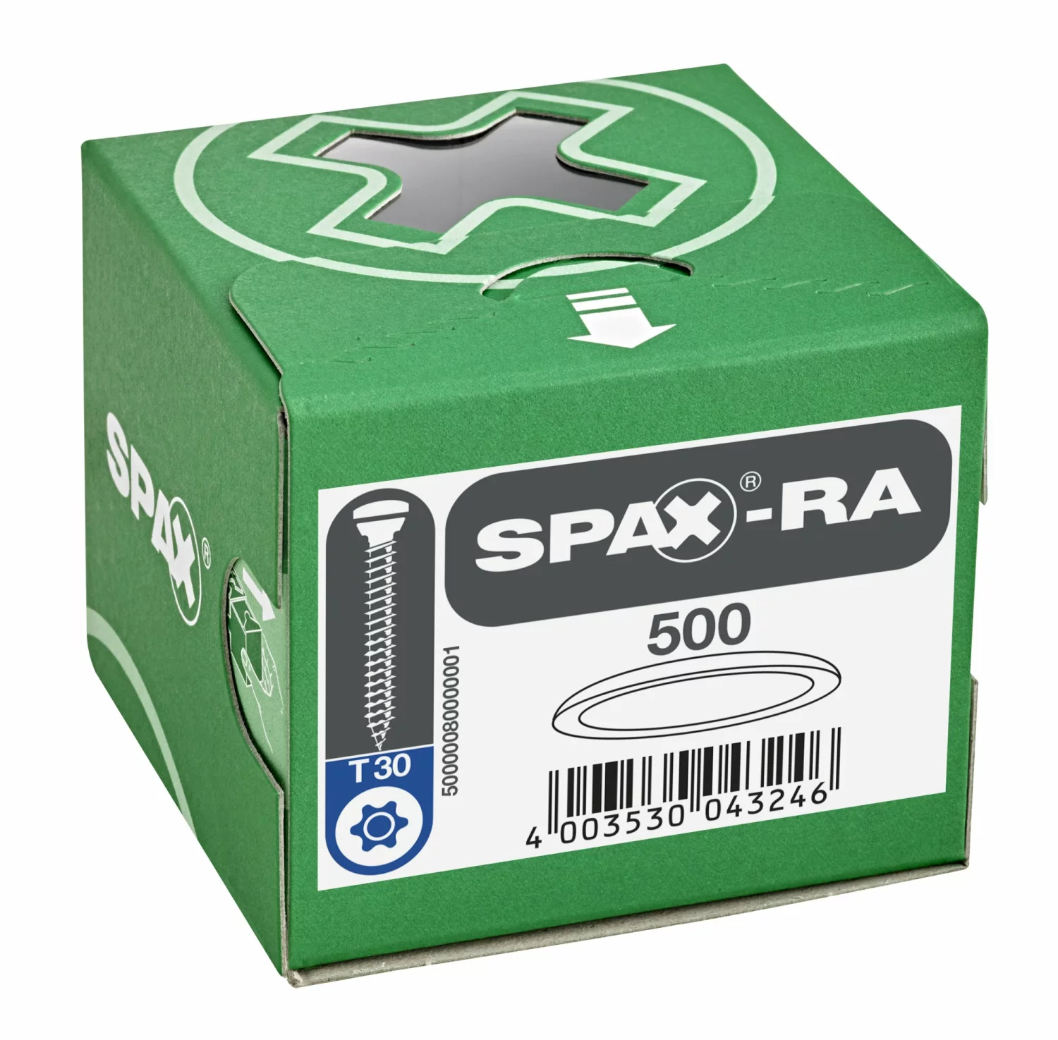 SPAX 50000080000001 Kunststof kapjes wit voor SPAX-RA Platverzonken kop schroef - 500 stuks-image