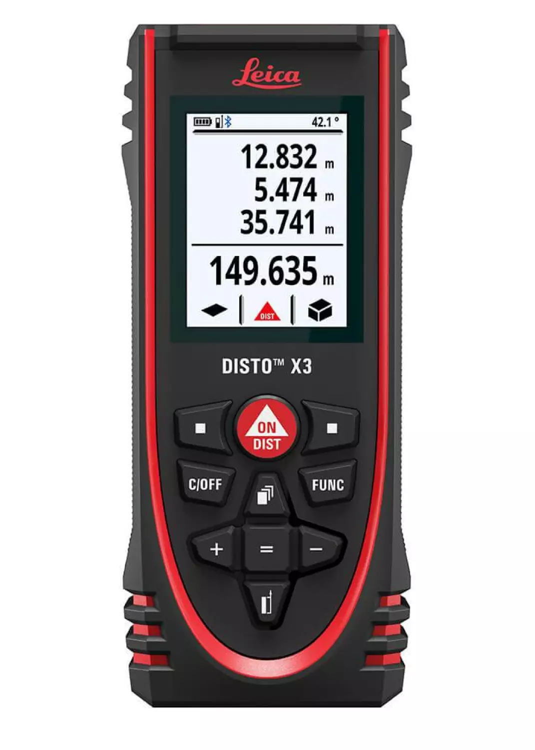 Leica Disto X3 Afstandsmeter in tas - bluetooth - 150m-image