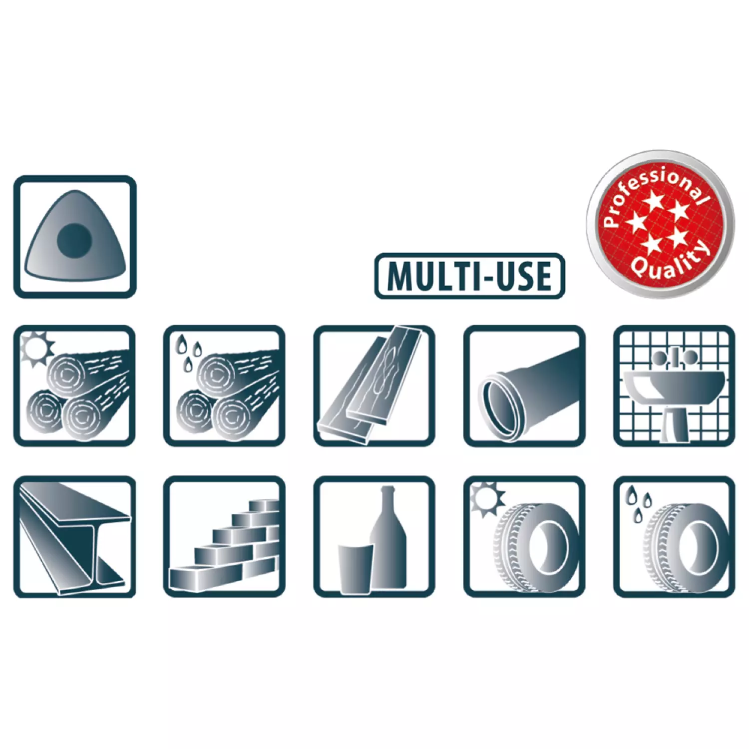 Pica 545/24 Classic Universeel potlood - 230mm - Grafiet (10st.)-image