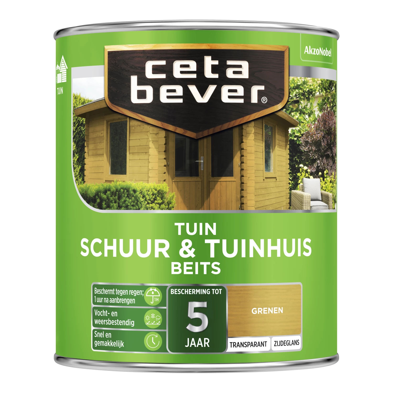 Cetabever Schuur & Tuinhuis Beits Transparant - Grenen - 750ml-image